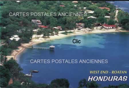 Cartes Postales Anciennes Monde Honduras