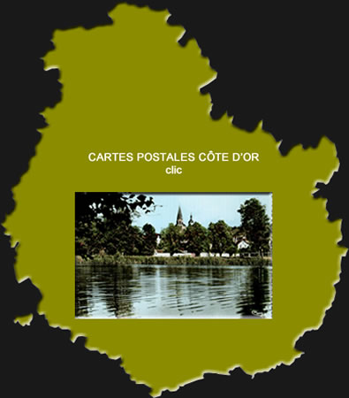 Cartes postales anciennes Côte-d'Or Bourgogne Franche Comté