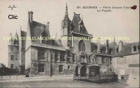 Cartes postales anciennes Bourges Centre-Val-de-Loire