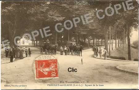 Cartes postales anciennes Preuilly-Sur-Claise Indre-et-Loire
