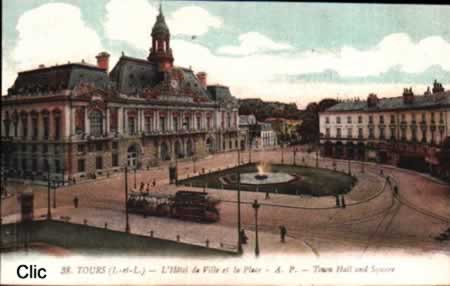 Cartes postales anciennes Tours Indre-et-Loire