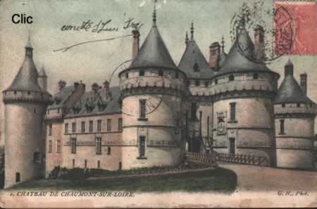 Cartes postales anciennes Chaumont-Sur-Loire Loir-et-Cher