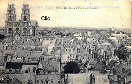 Cartes postales anciennes Orléans Loiret 
