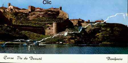 Cartes postales anciennes Bonifacio Corse du Sud 2A 
