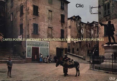 Cartes postales anciennes Corté Haute-Corse 2B