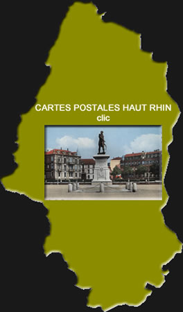 Cartes postales anciennes Haut-Rhin Grand-Est