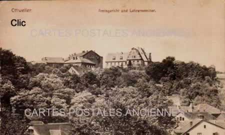 Cartes postales anciennes Ottwiller Bas-Rhin