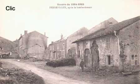 Cartes postales anciennes Fenneviller Meurthe-et-Moselle