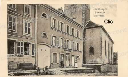 Cartes postales anciennes Lorquin Moselle