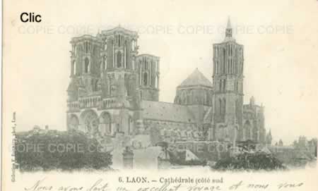 Cartes postales anciennes Laon Aisne