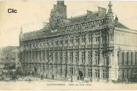 Cartes postales anciennes Valenciennes Nord 