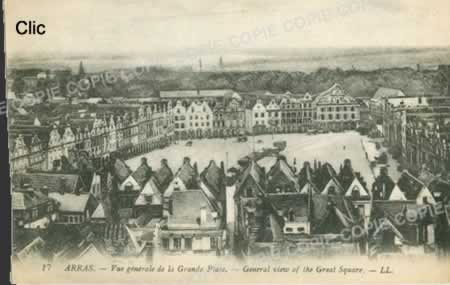 Cartes postales anciennes Arras Pas-de-Calais