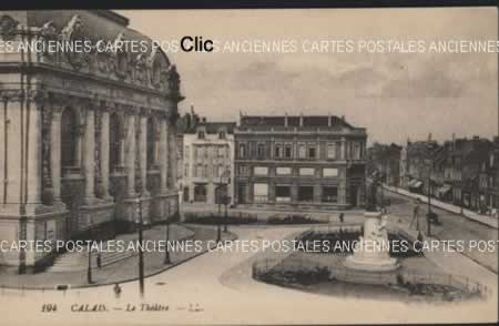 Cartes postales anciennes Calais Pas-de-Calais