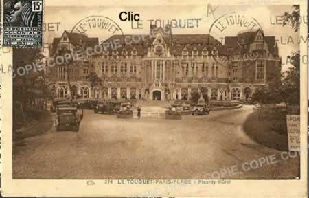 Cartes postales anciennes Le-Touquet-Paris-Plage Pas-de-Calais