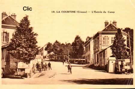 Cartes postales anciennes La-Courtine Creuse