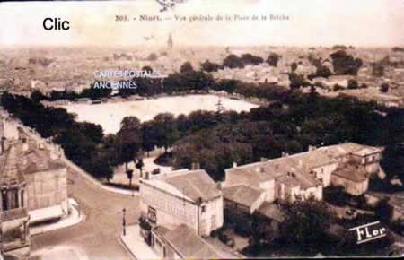 Cartes postales anciennes Niort Deux-Sèvres