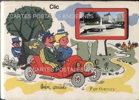 Cartes postales anciennes Parthenay Deux-Sèvres