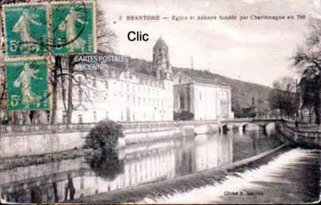 Cartes postales anciennes Brantome Dordogne