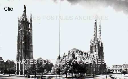 Cartes postales anciennes Bordeaux Dordogne