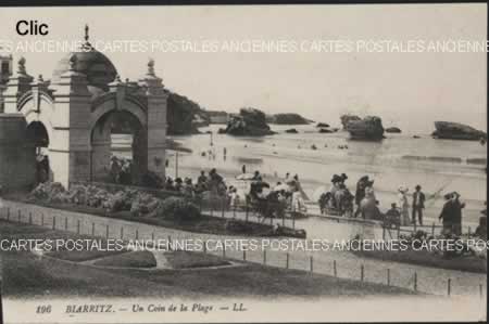 Cartes postales anciennes Biarritz Pyrénées-Atlantiques