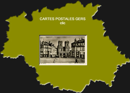 Cartes Postales Anciennes Gers Occitanie 