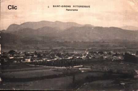Cartes postales anciennes Saint-Girons Ariège