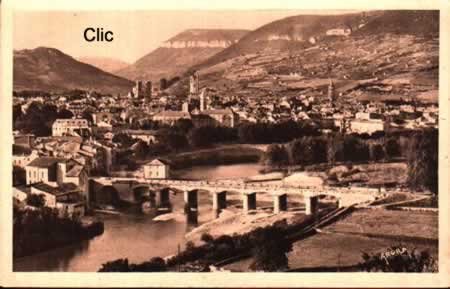 Cartes postales anciennes Millau Aveyron