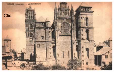 Cartes postales anciennes Rodez Aveyron