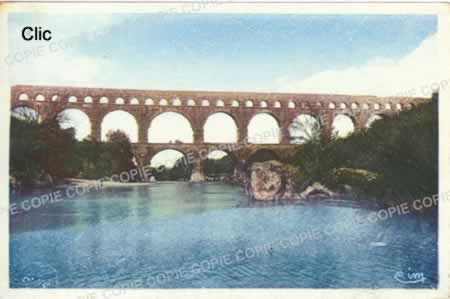 Cartes postales anciennes Vers-Pont-Du-Gard Gard
