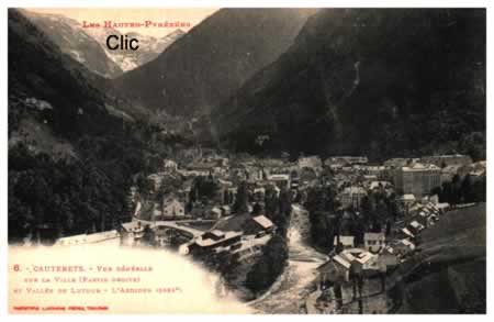 Cartes postales anciennes Cauterets Hautes-Pyrénées