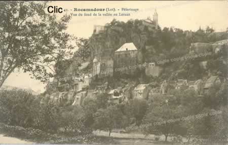 Cartes postales anciennes Rocamadour Lot 