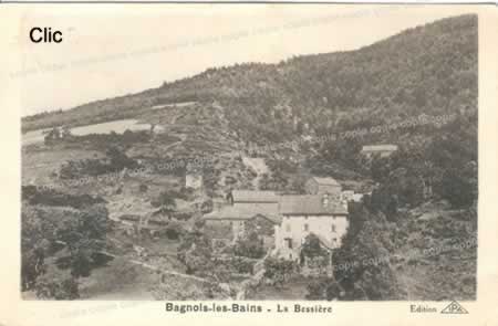 Cartes postales anciennes Bagnols-Les-Bains Lozère