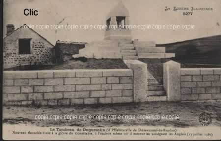 Cartes postales anciennes Châteauneuf-de-Randon Lozère