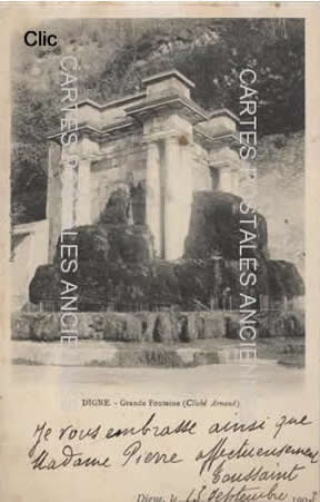 Cartes postales anciennes Digne-les-Bains Alpes-de-Haute-Provence
