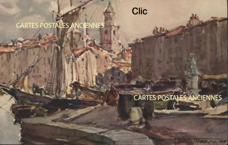Cartes postales anciennes Saint-Tropez Var 