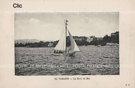 Cartes postales anciennes Tamaris-Sur-Mer Var 
