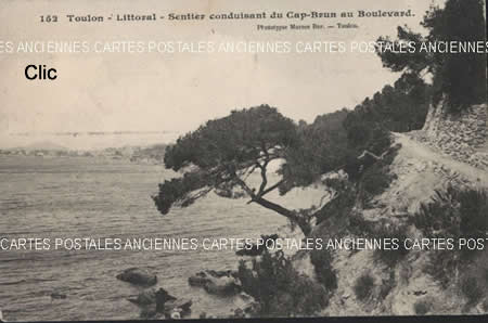 Cartes postales anciennes Toulon Var  