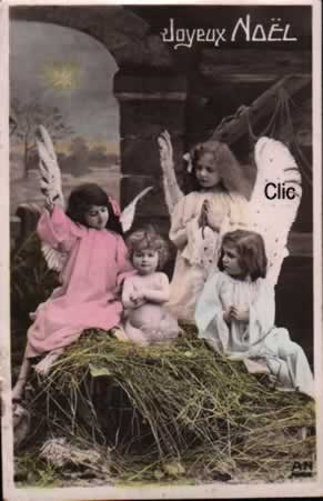 Cartes postales anciennes Joyeux Noël