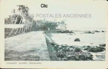 Cartes Postales Anciennes Monde Guinée