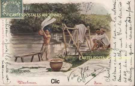 Cartes Postales Anciennes Monde Indonésie