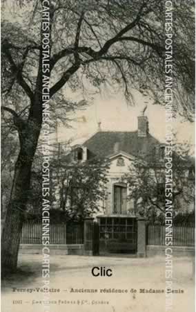 Cartes postales anciennes Ferney-Voltaire Ain