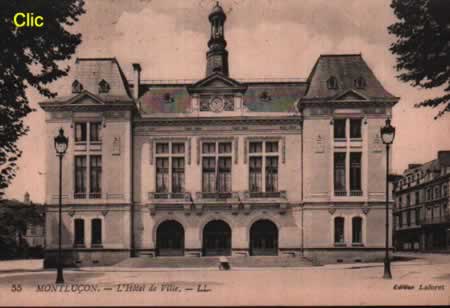 Cartes postales anciennes Montluçon Allier