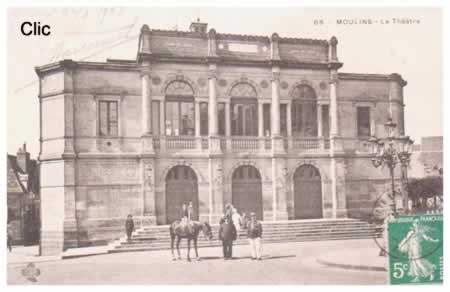 Cartes postales anciennes Moulins Allier