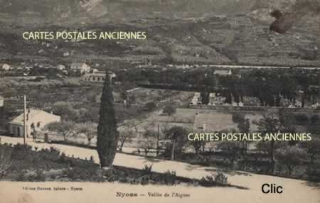 Cartes postales anciennes Nyons Drôme