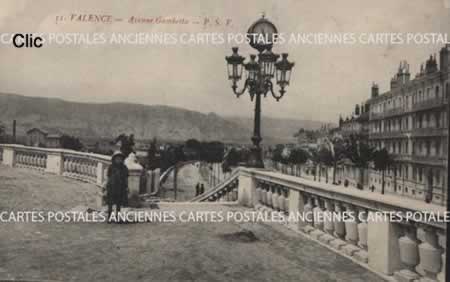 Cartes postales anciennes Valence Drôme