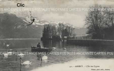 Cartes postales anciennes Annecy Haute-Savoie