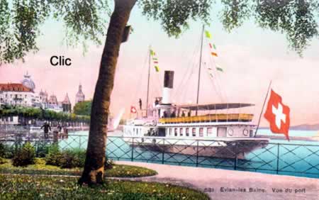 Cartes postales anciennes Evian-les-Bains Haute-Savoie