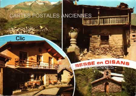 Cartes postales anciennes Besse-en-oisans Isère