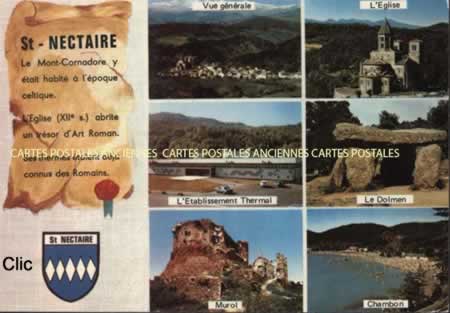 Cartes postales anciennes Saint-Nectaire Puy-de-Dôme