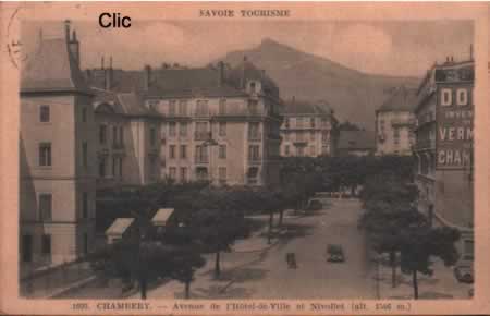 Cartes postales anciennes Chambéry Savoie